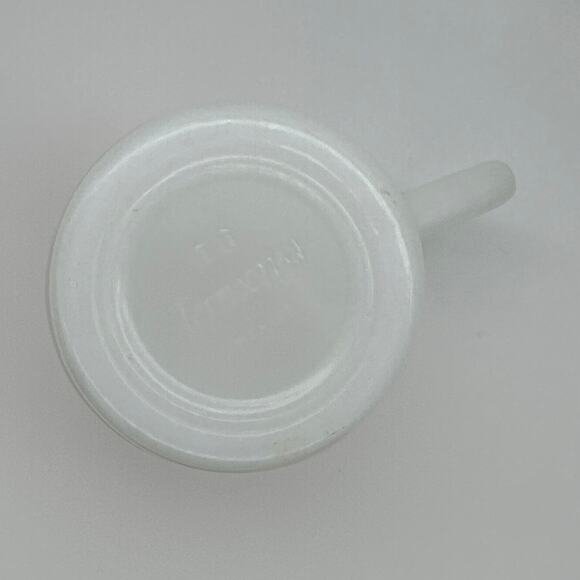 VINTAGE DAIRY QUEEN TEXAS CITIES TERMOCRISA MILK GLASS MUG RARE - Picture 5 of 9